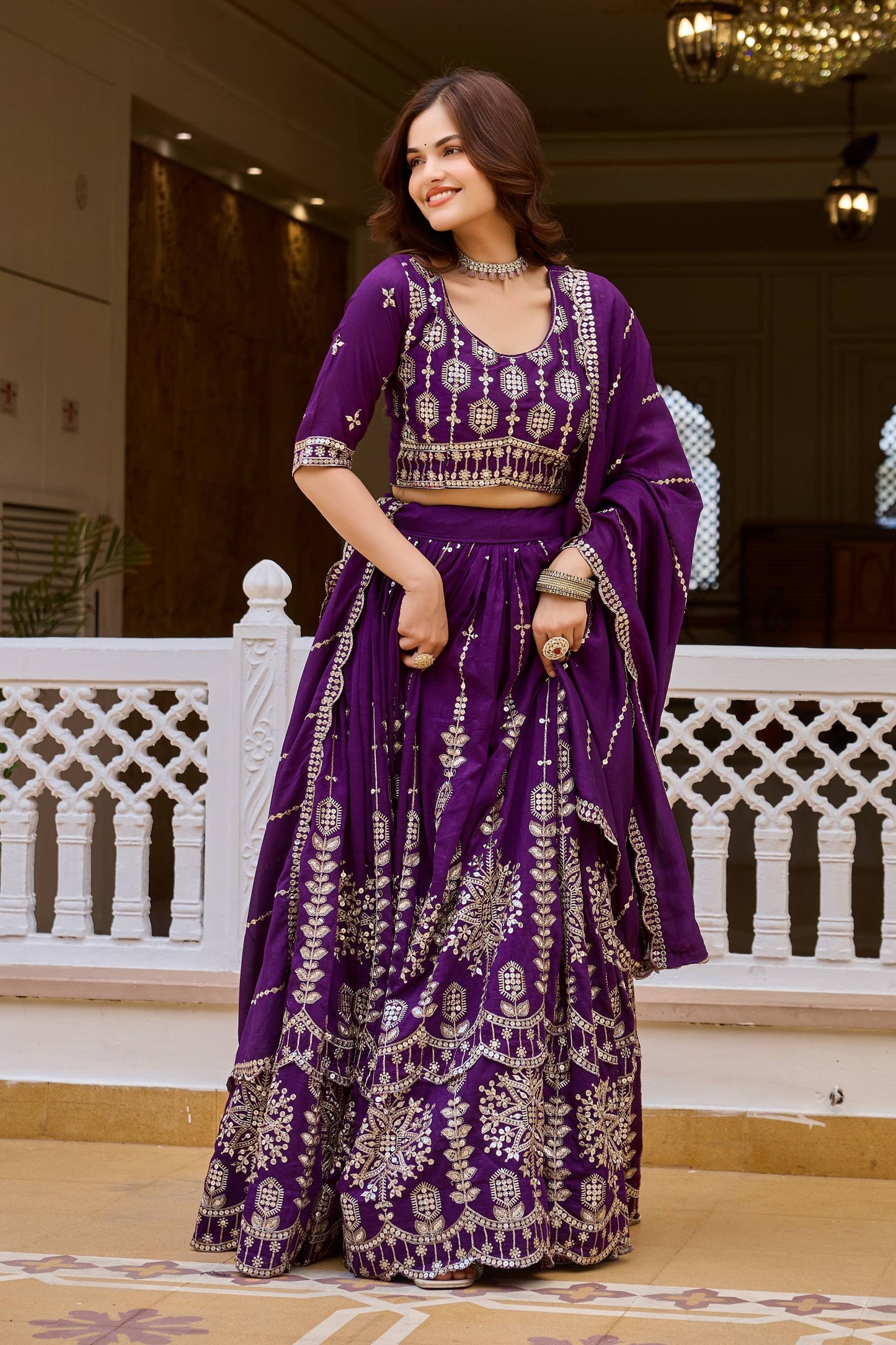 Wedding Two flair collection Lehenga Choli