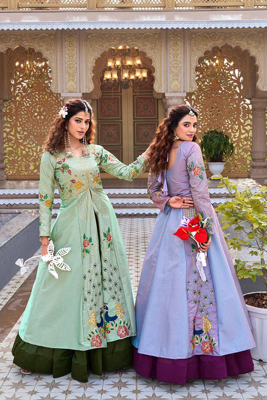 Royal Bloom Embroidered Anarkali Collection