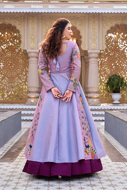 Royal Bloom Embroidered Anarkali Collection