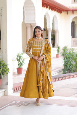 Royal Zari Work Anarkali Suit
