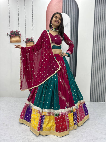 Navratri Special Pure Cotton Lehenga Choli