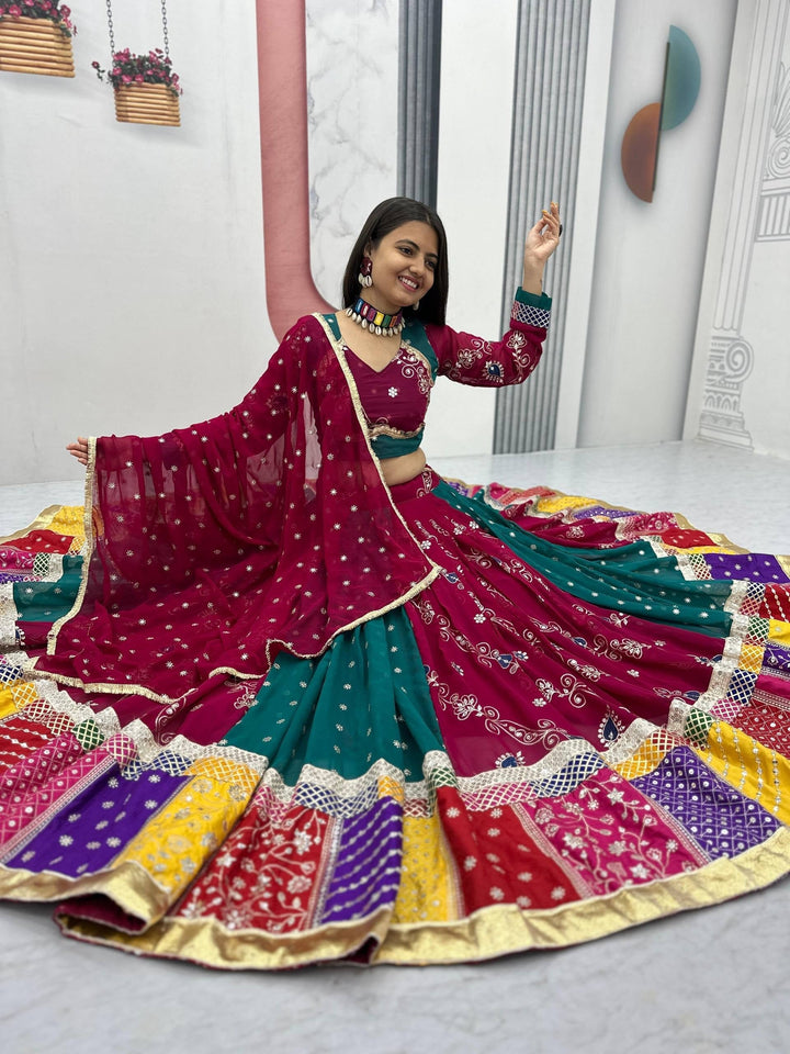 Navratri Special Pure Cotton Lehenga Choli