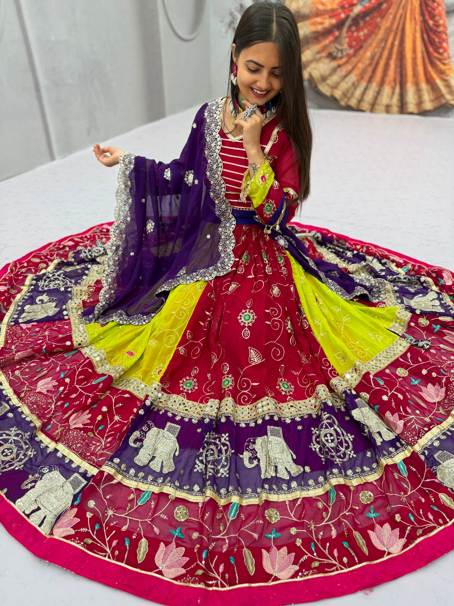 Winteg Lehenga Choli