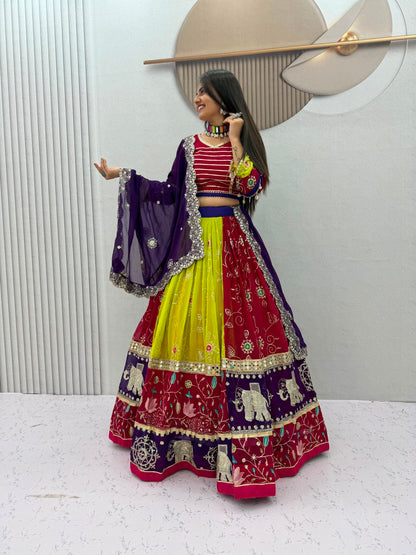Winteg Lehenga Choli