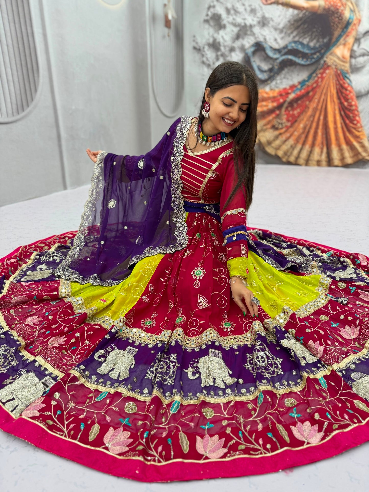 Winteg Lehenga Choli