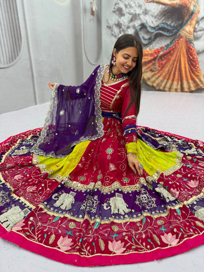 Winteg Lehenga Choli