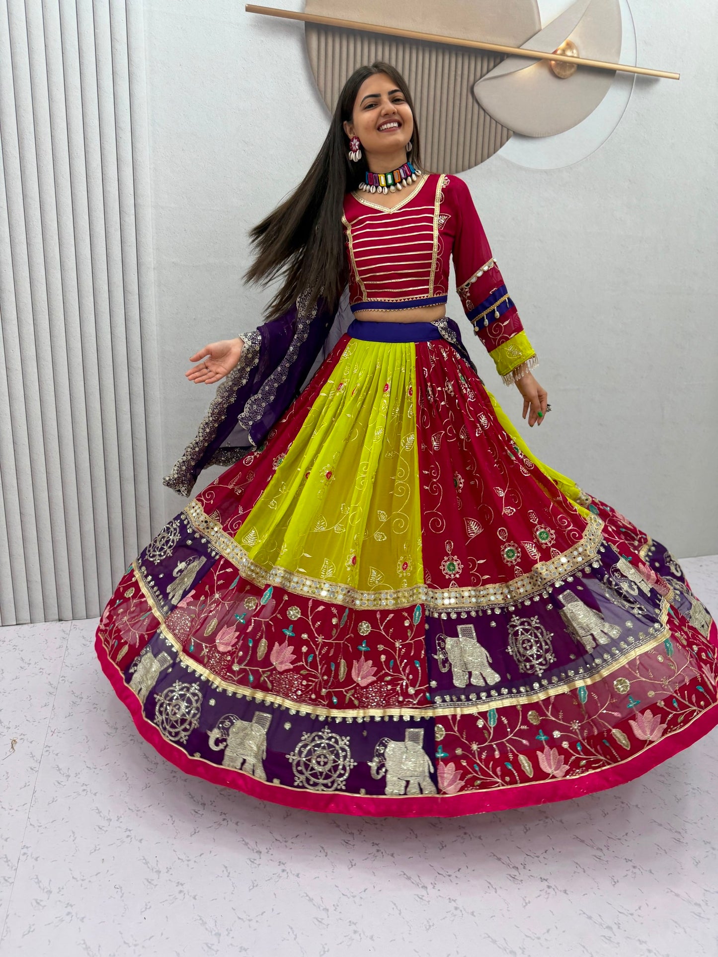 Winteg Lehenga Choli