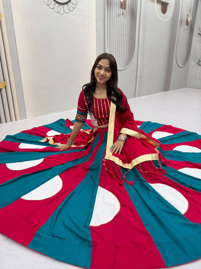 Navratri Special Lehenga choli with vintage dupatto