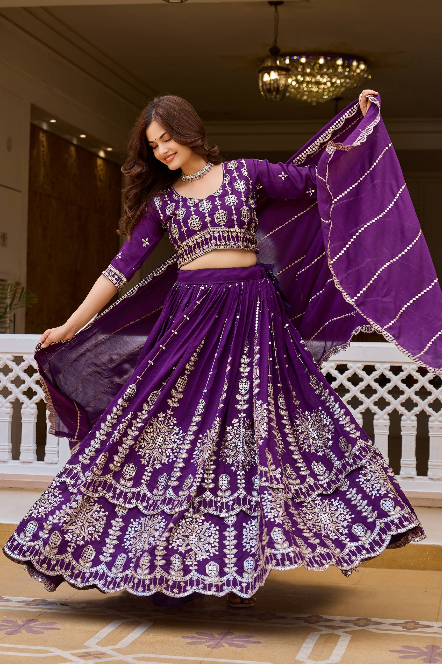 Wedding Two flair collection Lehenga Choli