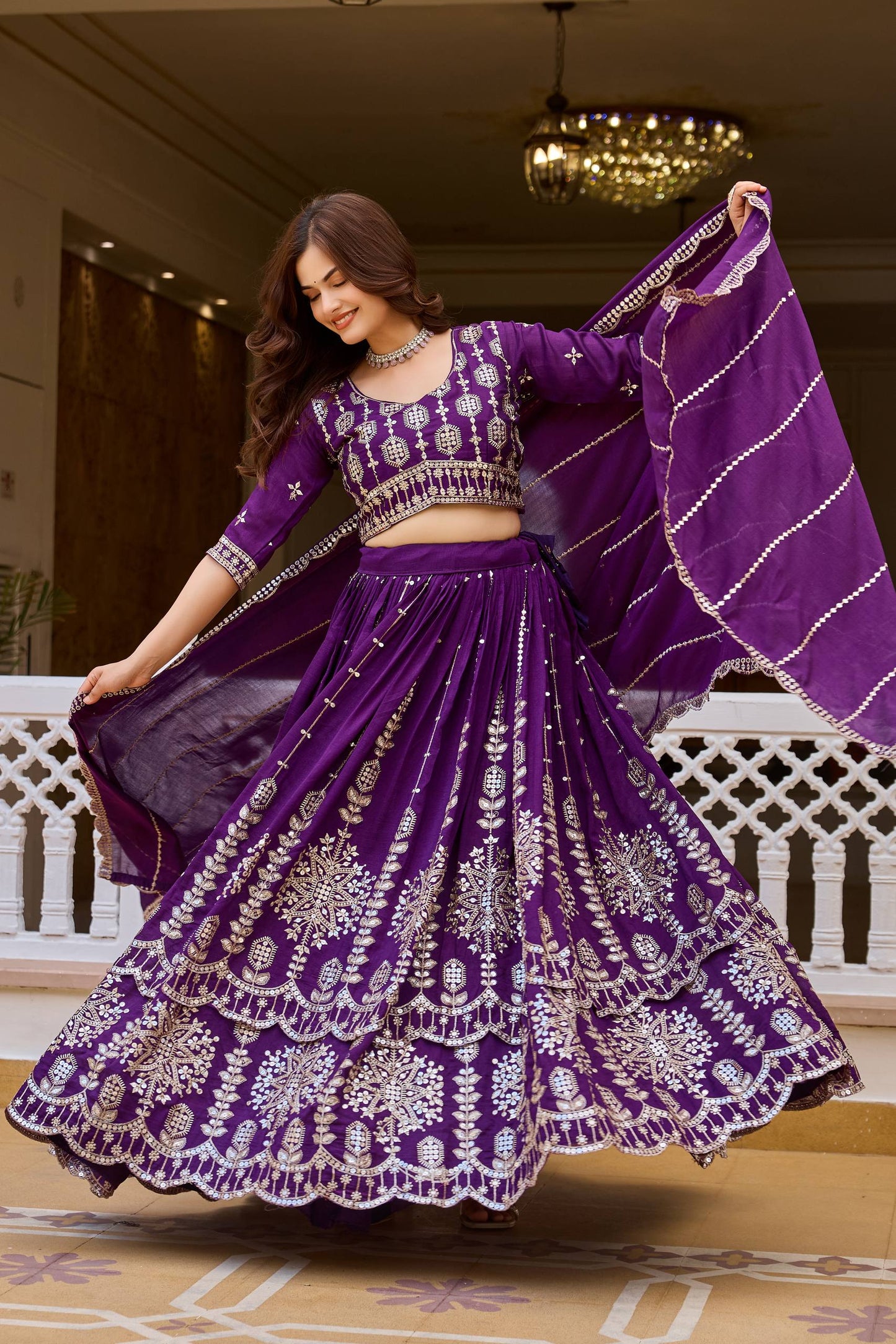 Wedding Two flair collection Lehenga Choli