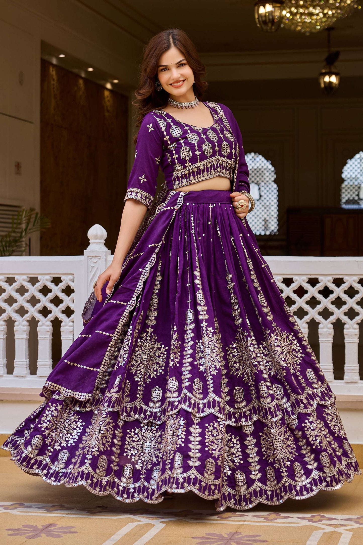 Wedding Two flair collection Lehenga Choli