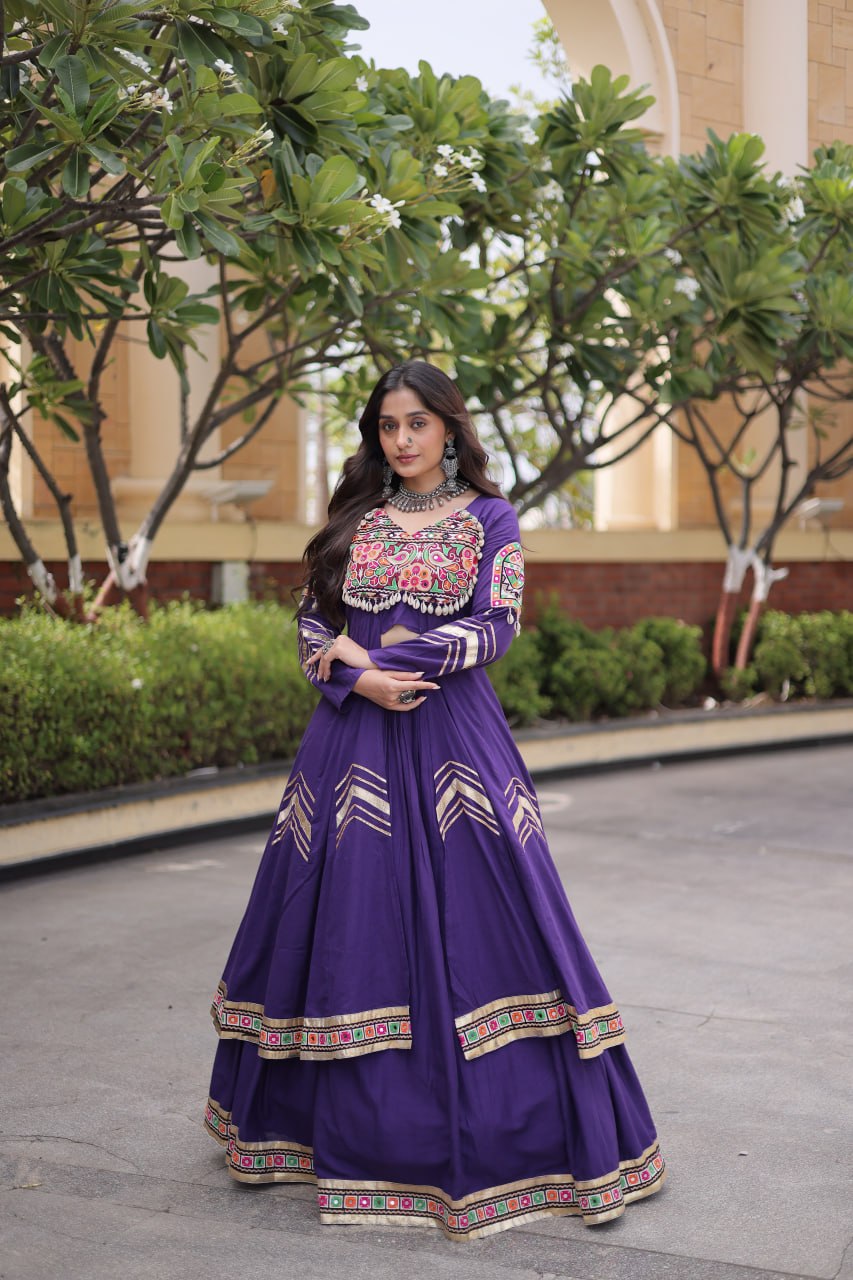 4 Variants - Heritage embroidery lehenga set with jacket Style