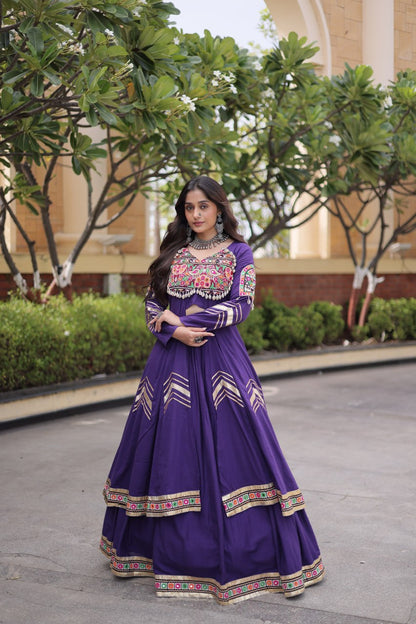 4 Variants - Heritage embroidery lehenga set with jacket Style